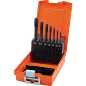 Maschinengewindebohrer HSS-E Kass. DIN371/376 B vap.,M3-M12, 10tlg.